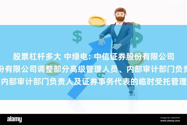 股票杠杆多大 中绿电: 中信证券股份有限公司关于天津中绿电投资股份有限公司调整部分高级管理人员、内部审计部门负责人及证券事务代表的临时受托管理事务报告