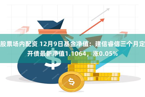 股票场内配资 12月9日基金净值：建信睿信三个月定开债最新净值1.1064，涨0.05%